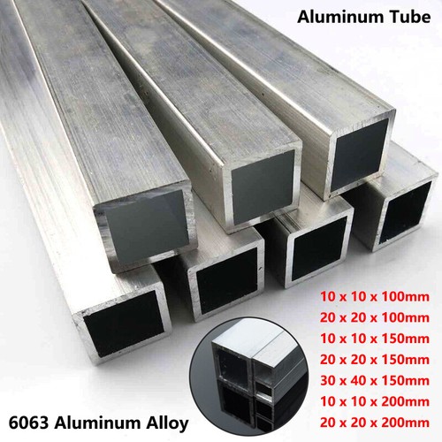 Aluminum square tube box - tube,
