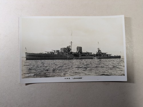 Royal navy hms leander real - navy,