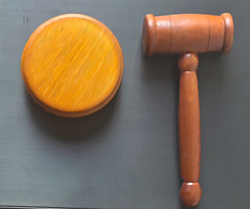 Vintage wooden darning mallet - wooden,