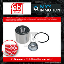 Wheel Bearing Kit fits NISSAN MICRA K13, K13KK 1.2 Rear 2010 on 432101HA1A Febi
