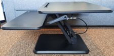 Duronic Sit-Stand Desk DM05D12 | Height Adjustable Office Workstation  64x45.5cm