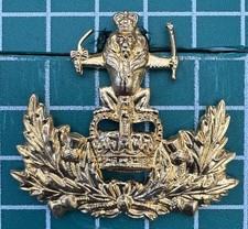Queens Own Royal Glasgow Yeomanry Cap Badge Unissued Gaunt BB-419