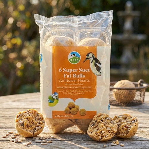 Rspb super suet fat balls - fat, with