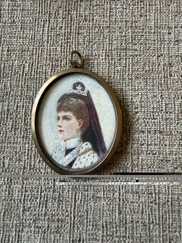 Miniature cameo portrait - miniature,