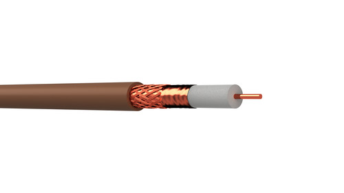 Webro coaxial cable brown - cable, 250m
