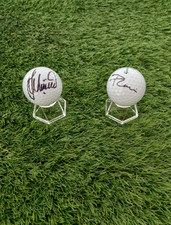 2 x EXCELLENT Signed golf
