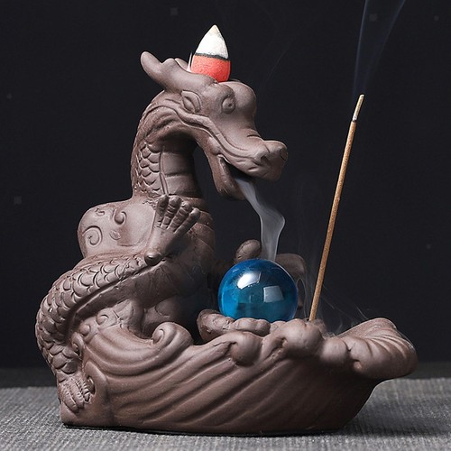 Dragon incense burner ancient - incense,