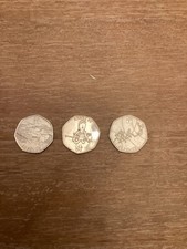 Olympic 50ps Coin Set 3 Piece