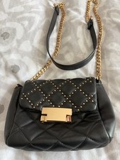 Topshop Small Black Quilted