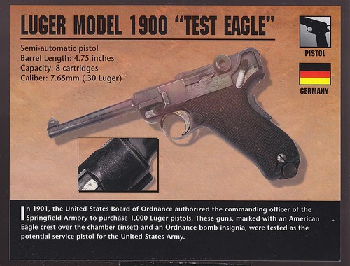 Luger model 1900 test - luger,