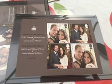 247 - GB MNH STAMP MINIATURE SHEET 2011 ROYAL WEDDING WILLIAM & KATE SG MS 3180