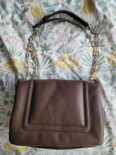 Topshop Chocolate Faux Leather