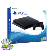 PlayStation 4 Slim 500GB - PS4 Console Boxed + 10 Free Games + Warranty