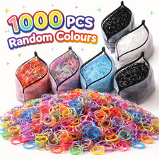 1000 mini hair elastics - 1000,