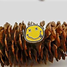 Yellow/Black Metal & Enamel