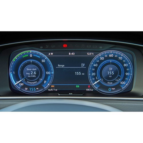 Volkswagen golf dashboard - e,