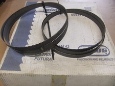 Box of 2: 95 1/4" (2420mm) x 3/4" M42 6R bandsaw blades. Record Power Sabre 300