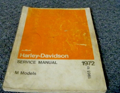 1970 harley davidson m125 - 1970,