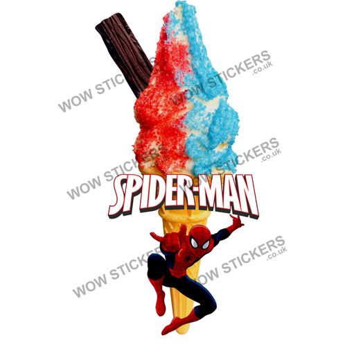 Ice cream van sticker