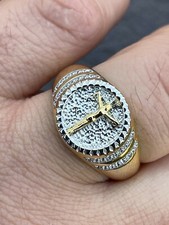 14k Yellow Gold Plated Solid