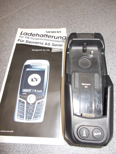 Siemens mobile phone cradle - vw/siemens,