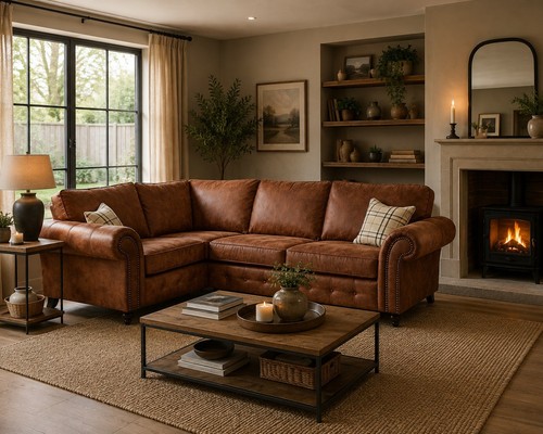 Tan brown traditional fabric - tan,