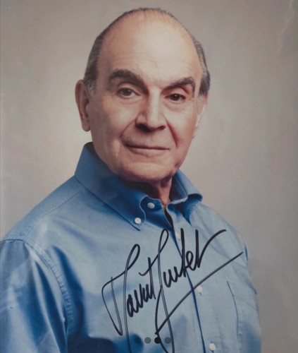 David suchet signed - david,