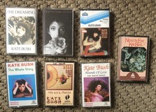 Kate Bush 7 Cassette Tape Album Bundle - Hounds of Love, Sensual World, Dreaming