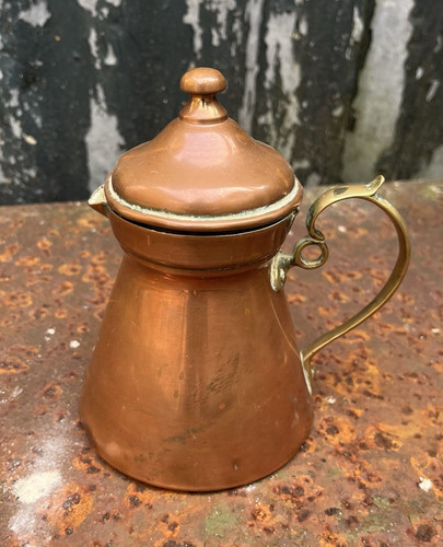 Antique french small copper - french,