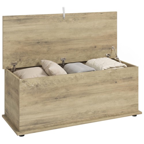 Homcom storage chest - storage, lid