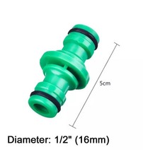 2 Way Garden Hose Connector
