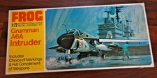 Vintage Frog F272 Grumman A6A Intruder Model Aircraft Kit 1:72 Scale