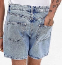 BDG Jody Shorts Mens Blue Size