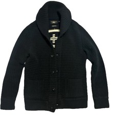 RRL Chunky-Knit Wool Shawl