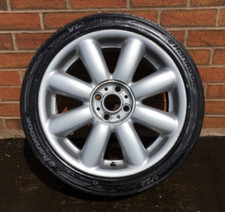 MINI R50 R53 R55 R56 2000 - 2013 Alloy Wheel LA Crown Spoke 104 17" 6769411 #836