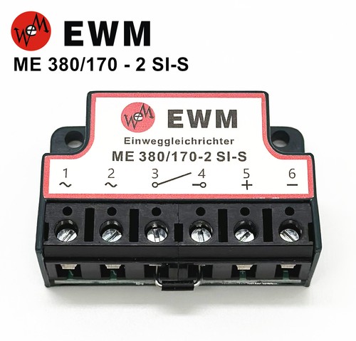 Ewm einweggleichrichter - ewm, me