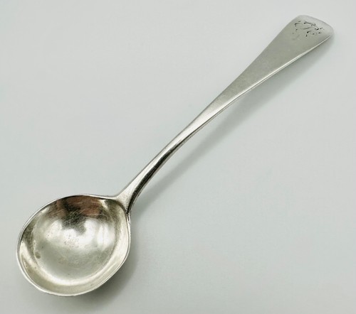 Antique solid silver salt - silver,