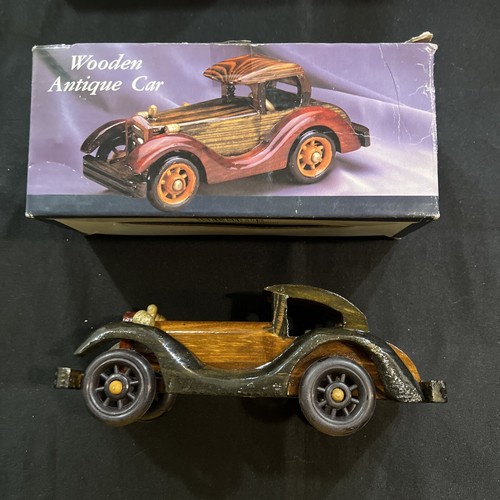 Wooden model car antique - car, wv