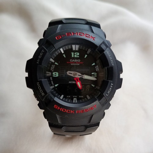 Casio shock g100 1bv men - g100-1bv,