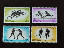 6615 - Kenya Kenya - 1984 - Mi 292 / 295 - Olympic Los Angeles - MNH