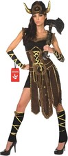 Women`s Viking Costume + Hat