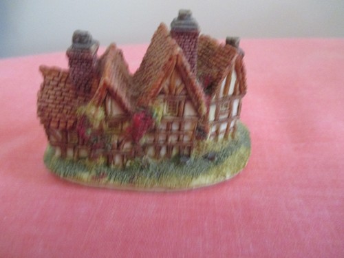 Hand painted resin country - resin,