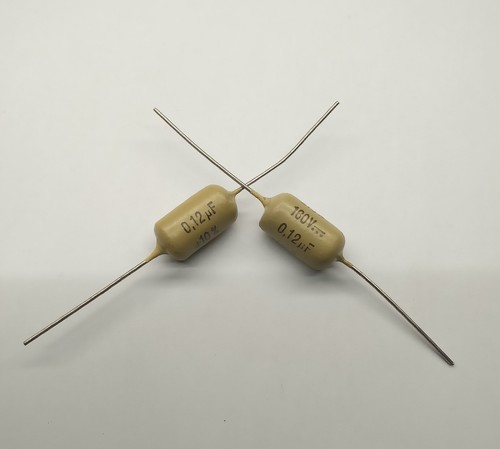 Pcs mustard capacitor 120nf - 2,