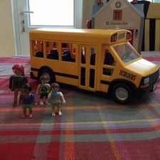 Playmobil Toy School Bus City