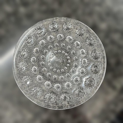 Lalique france glass plate - lalique,