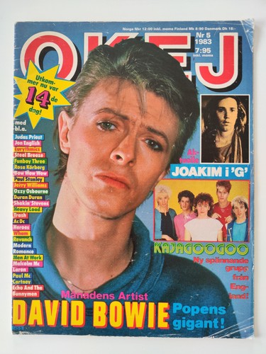 David bowie kajagoogoo kiss - david,