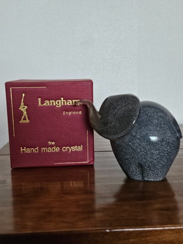 Langham glass grey elephant - grey,