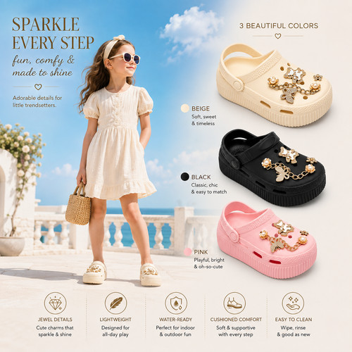 Girls clogs platform - clogs,