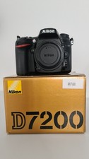 Nikon D7200 Digital SLR Camera Body 24mp - Black Picture Count 5594