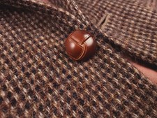 Tweed Hopsack Weave Jacket 42R
